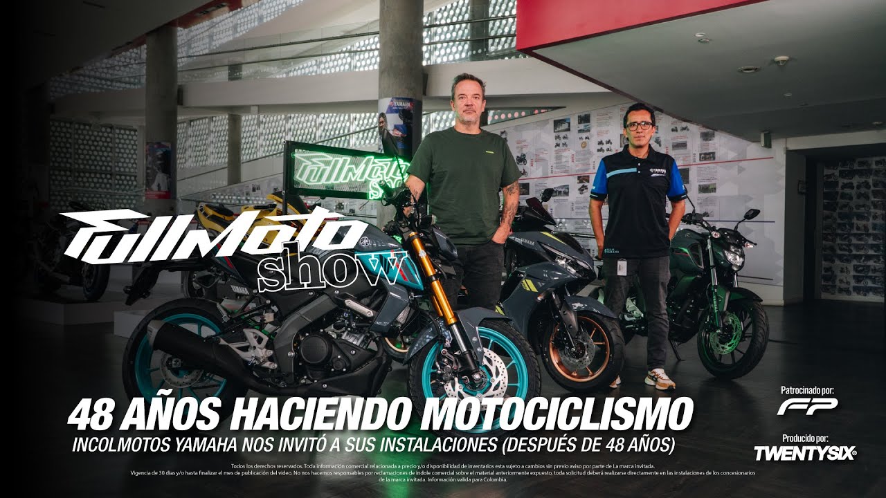 Fullmotoshow Incolmotos Yamaha - 48 años haciendo motociclismo en Colombia