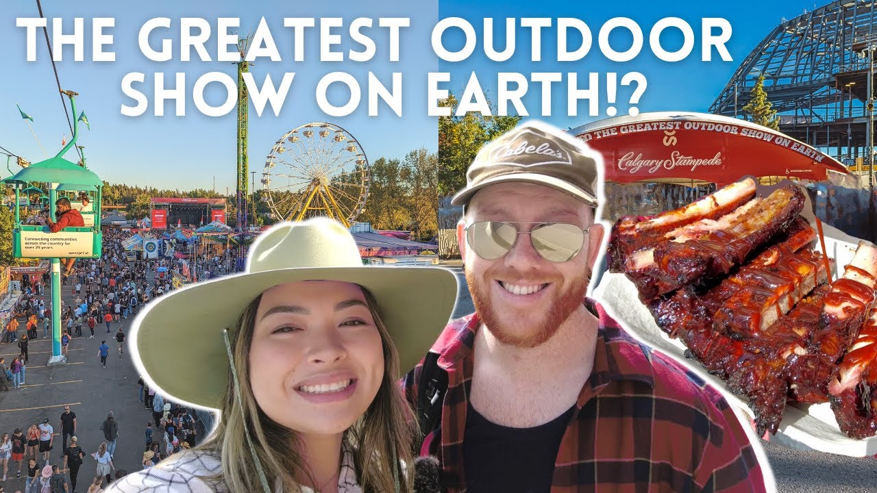 Our first Calgary Stampede! Rodeo, Grandstand show, Rides, and more!