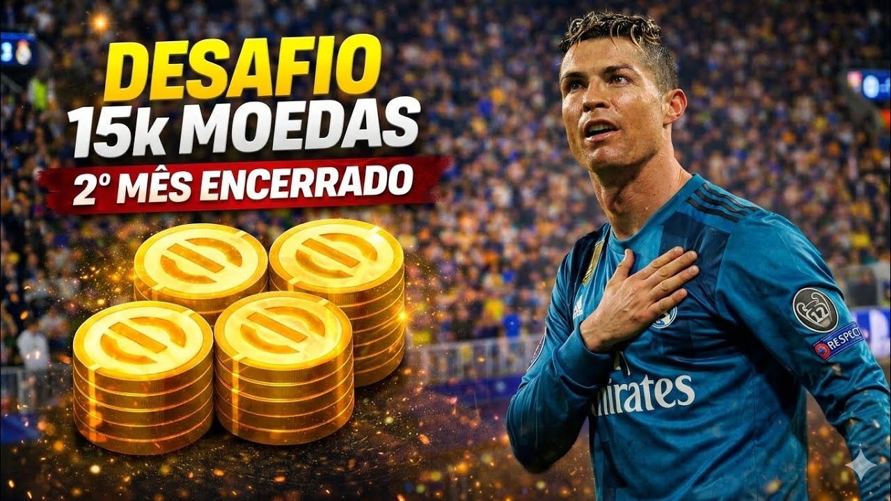 DESAFIO JUNTANDO MOEDAS NO EFOOTBALL MOBILE EM 2026🥵🔥 2° MÊS ENCERRADO 
