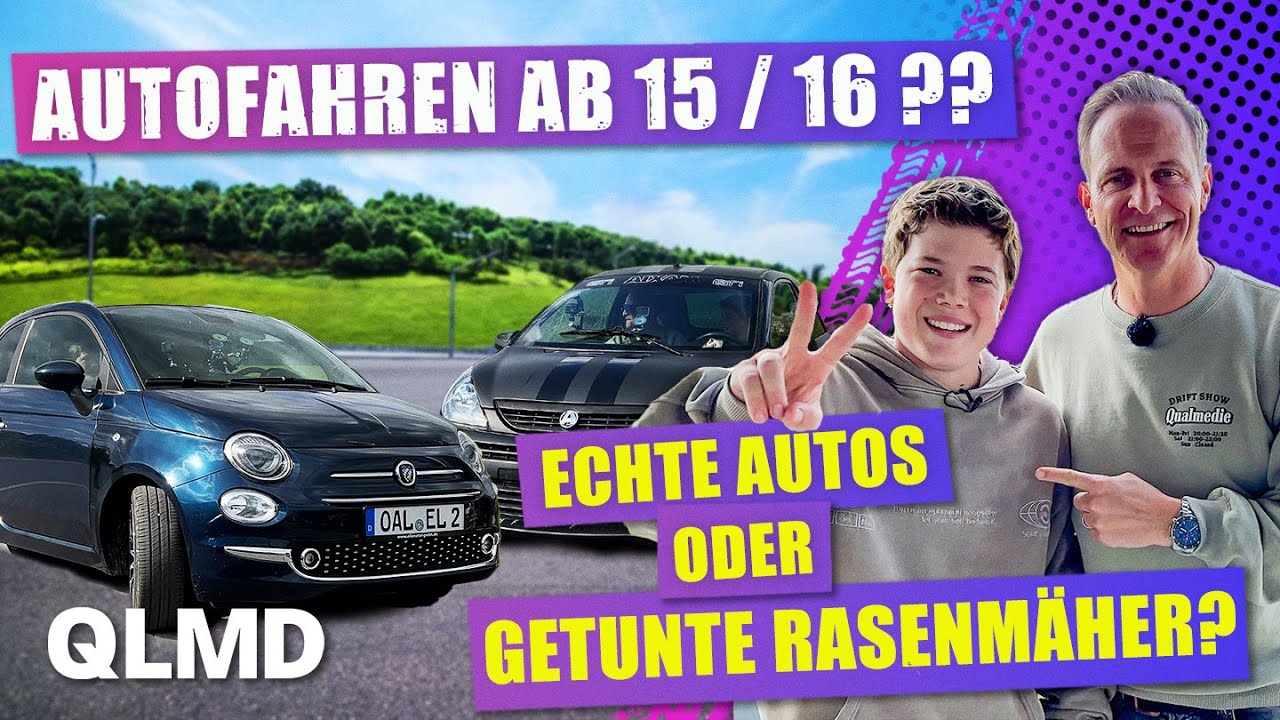 Mit 15 hinterm Steuer: Spaß oder Wahnsinn? 🤣 | Mopedautos für Jugendliche im Check 🚗💨 | Malmedie