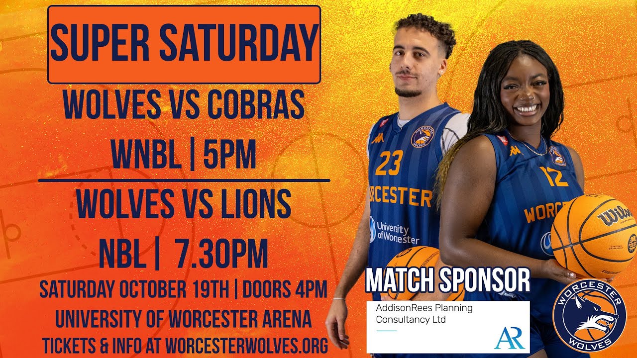 LIVE BASKETBALL - Worcester Wolves vs Teesside Lions l NBL2 North