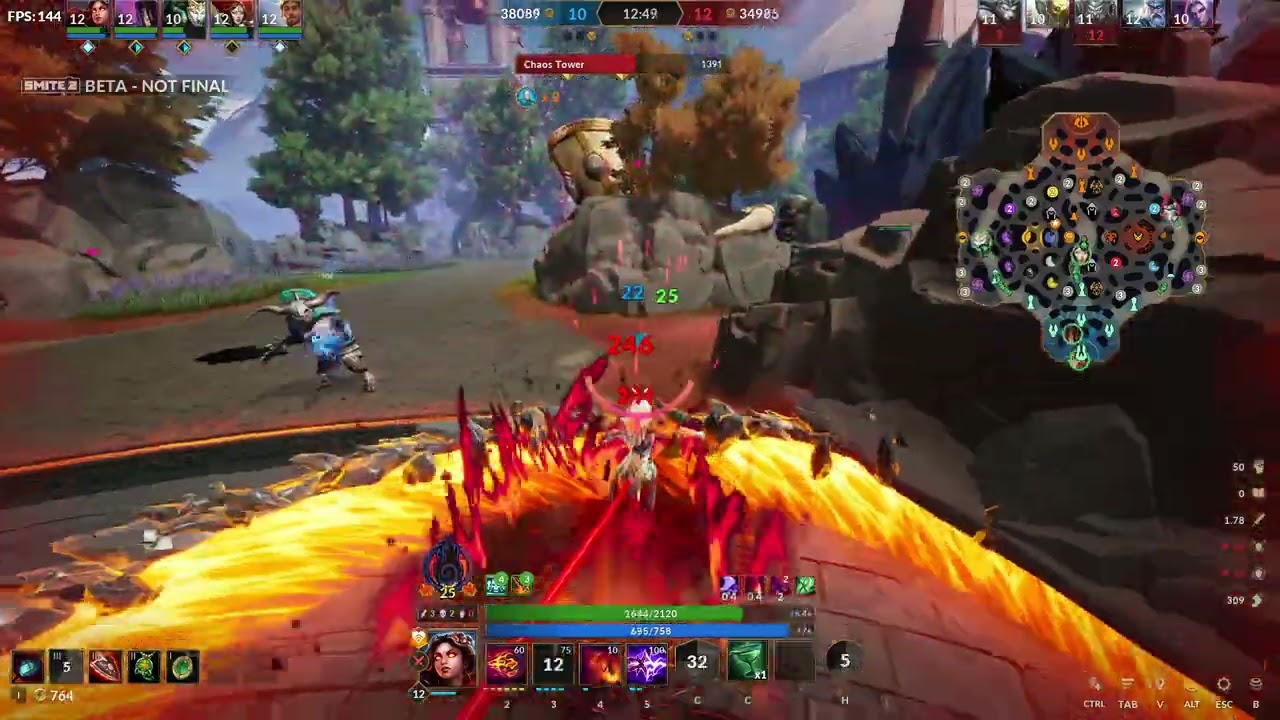 MY BREAD AND BUTTER | SMITE 2 PELE SOLO GAMEPLAY (Diamond 1 Ranked Conquest)