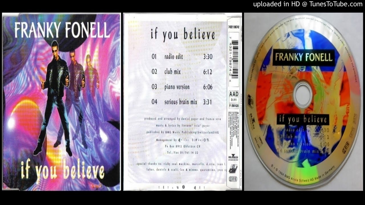 Franky Fonell &ndash; If You Believe (Club Mix &ndash; 1994)