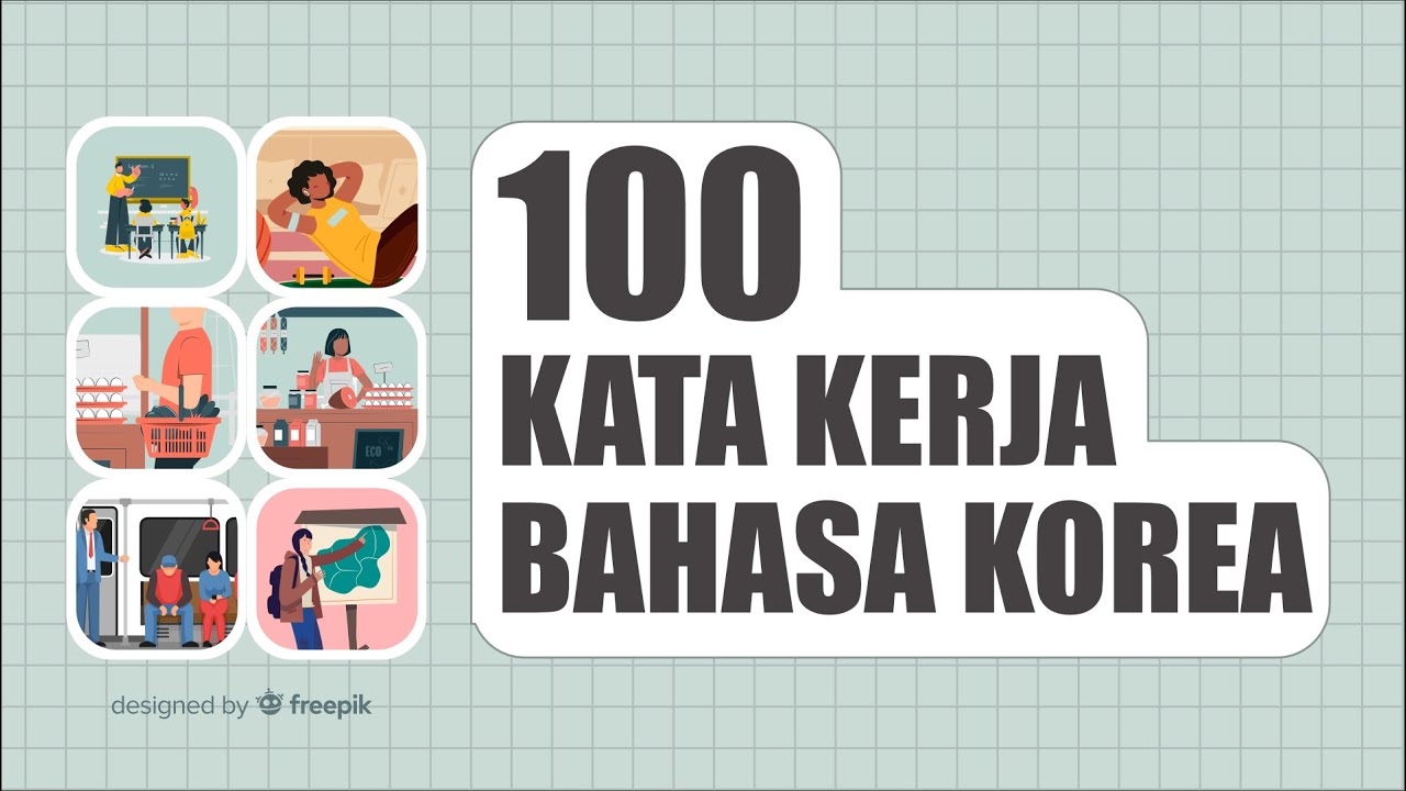 100 Kata Kerja Bahasa Korea untuk Pemula