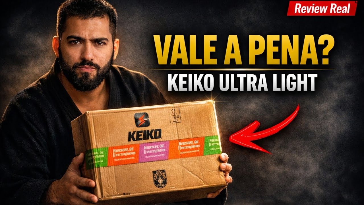 MEU NOVO KIMONO KEIKO ULTRA LIGHT *me surpreendeu*