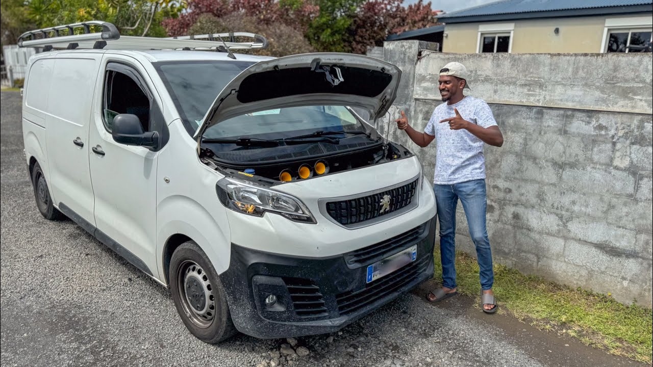 LE PEUGEOT EXPERT 2L HDI 200CV 😈 (boîte auto avec un klaxon personnalisé 🤣🎺)