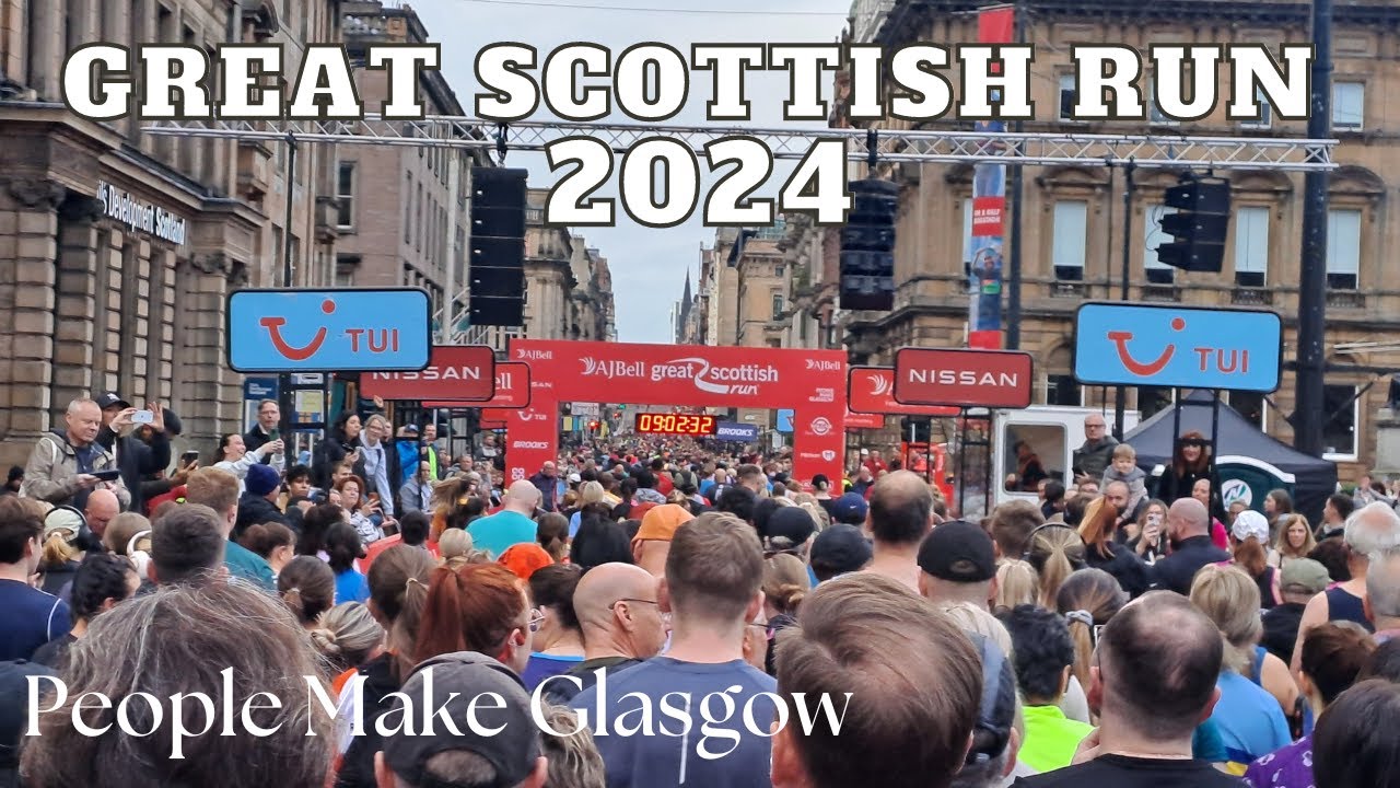 Great Scottish Run 2024 | 10km People Make Glasgow