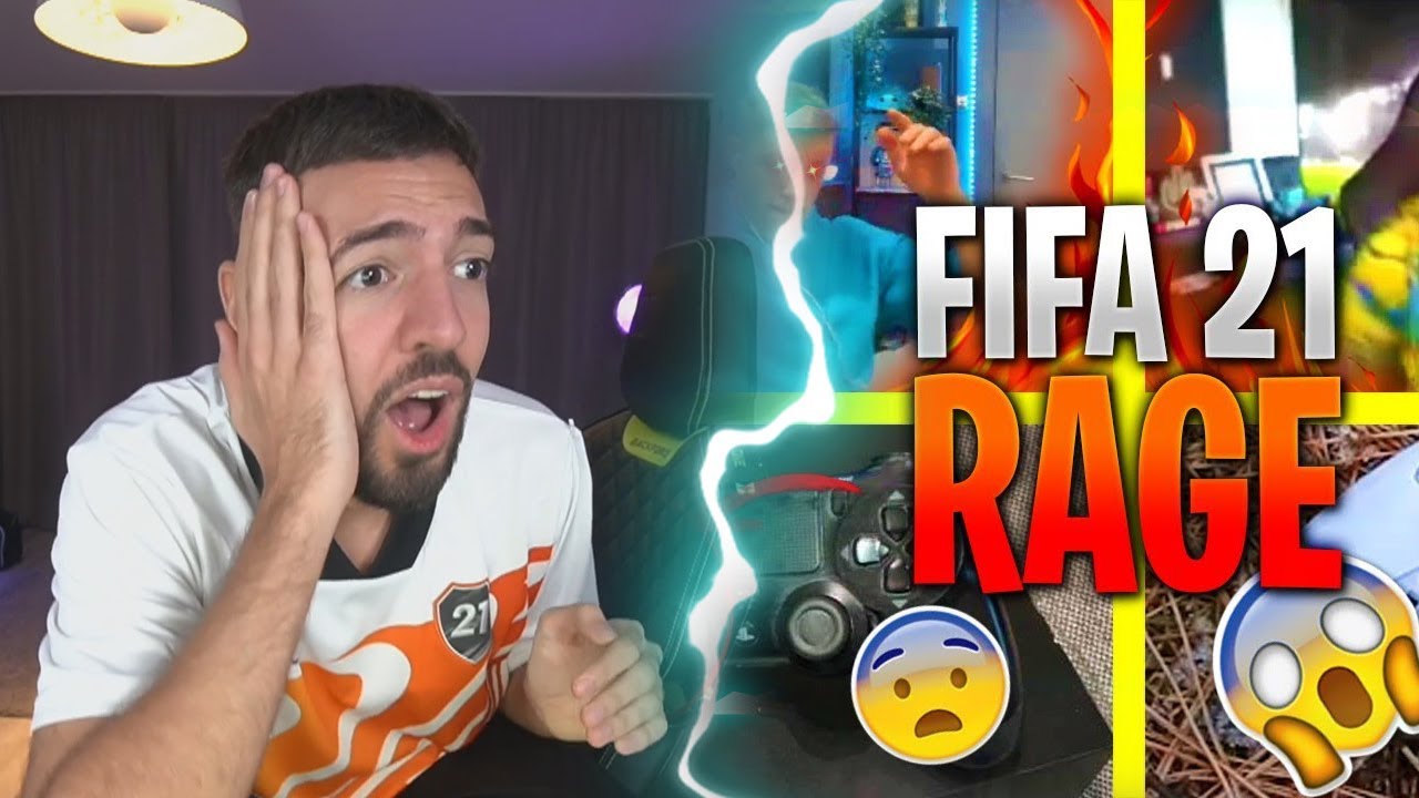 DIE KRASSESTEN AUSRASTER in FIFA 21🤬🤬 - WAKEZ REAKTION