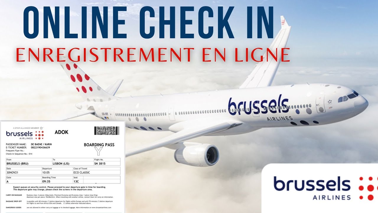 COMMENT BIEN  Faire votre ONLINE CHECK IN  pour EVITER les ENNUIS  a l'AEROPORT