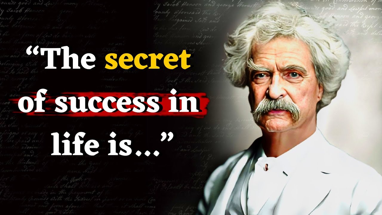 Mark Twain Quotes About Life | #marktwain #legendquotes