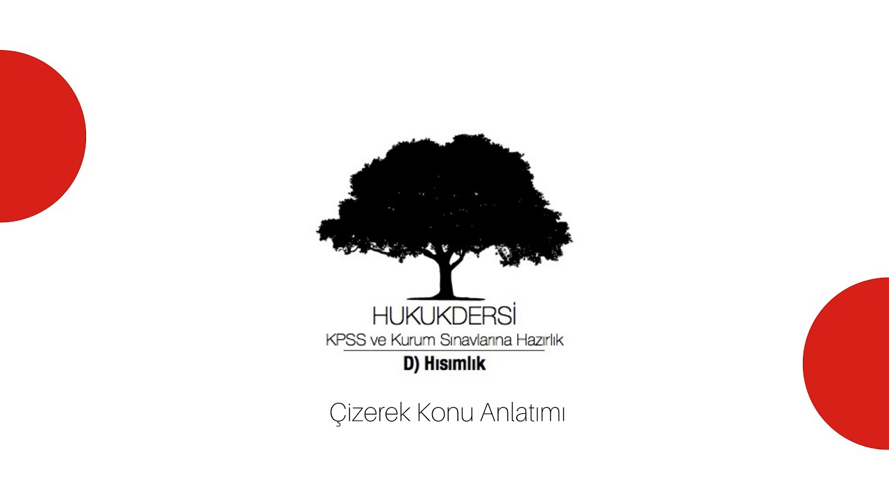 1) Kişiler Hukuku D) Hısımlık a) Çizerek  Konu Anlatım