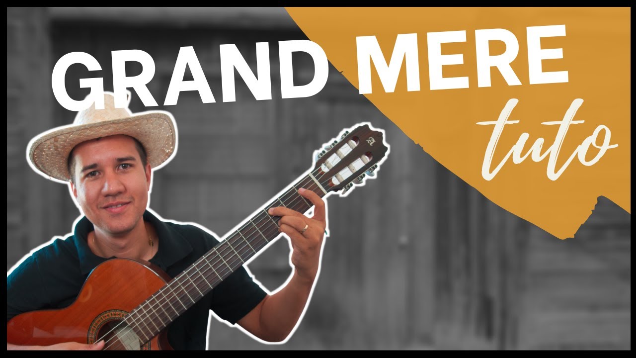 Grand mère 🇷🇪  - Ousanousava  Tuto 🎸 [Cours de Guitare complet avec partitions & tablatures ]