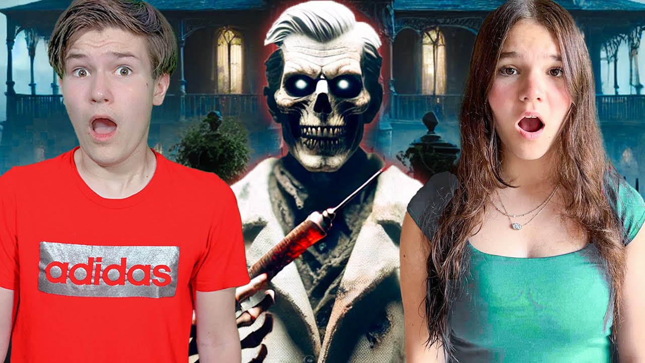 SLEEPOVER IN AN EVIL DOCTOR'S HOUSE THE MOVIE DONT GO INSIDE!  w bonus @Carlaylee
