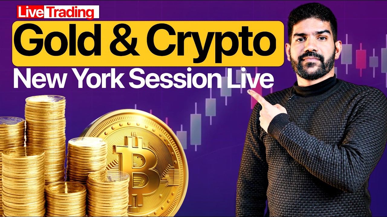 Crypto Gold Live Trading | 12 JUN | Wise Stock Research