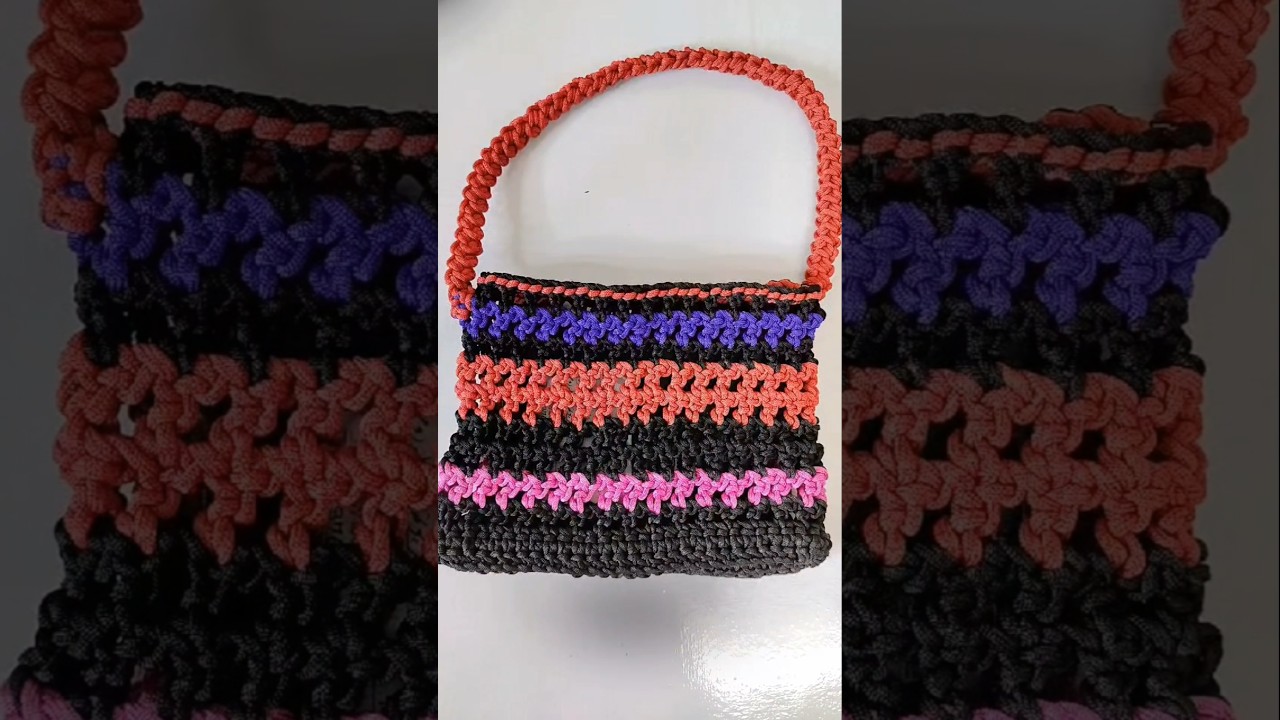#shorts Crochet Purse Bag #youtubeshorts