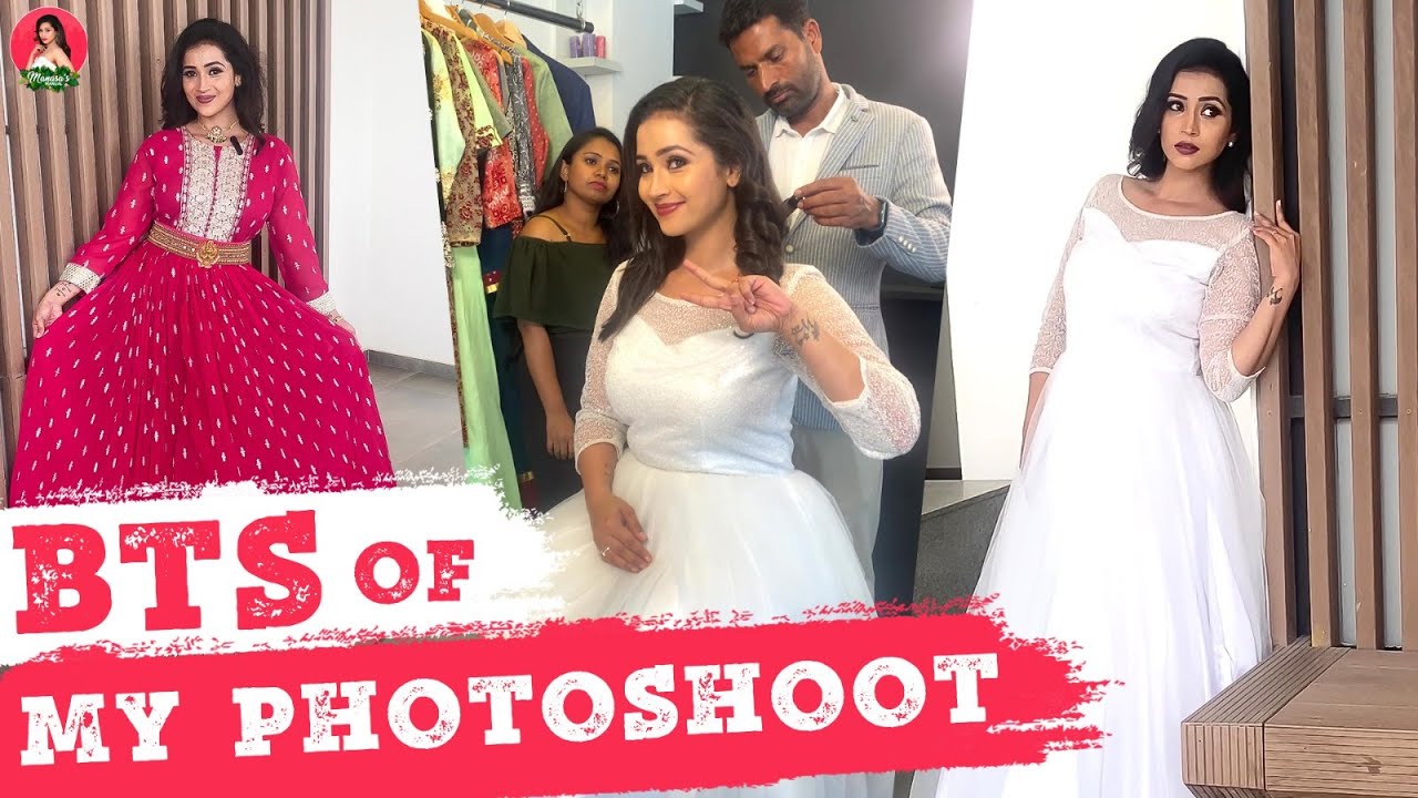 BTS of My Photoshoot📸 | Manasa Manohar
