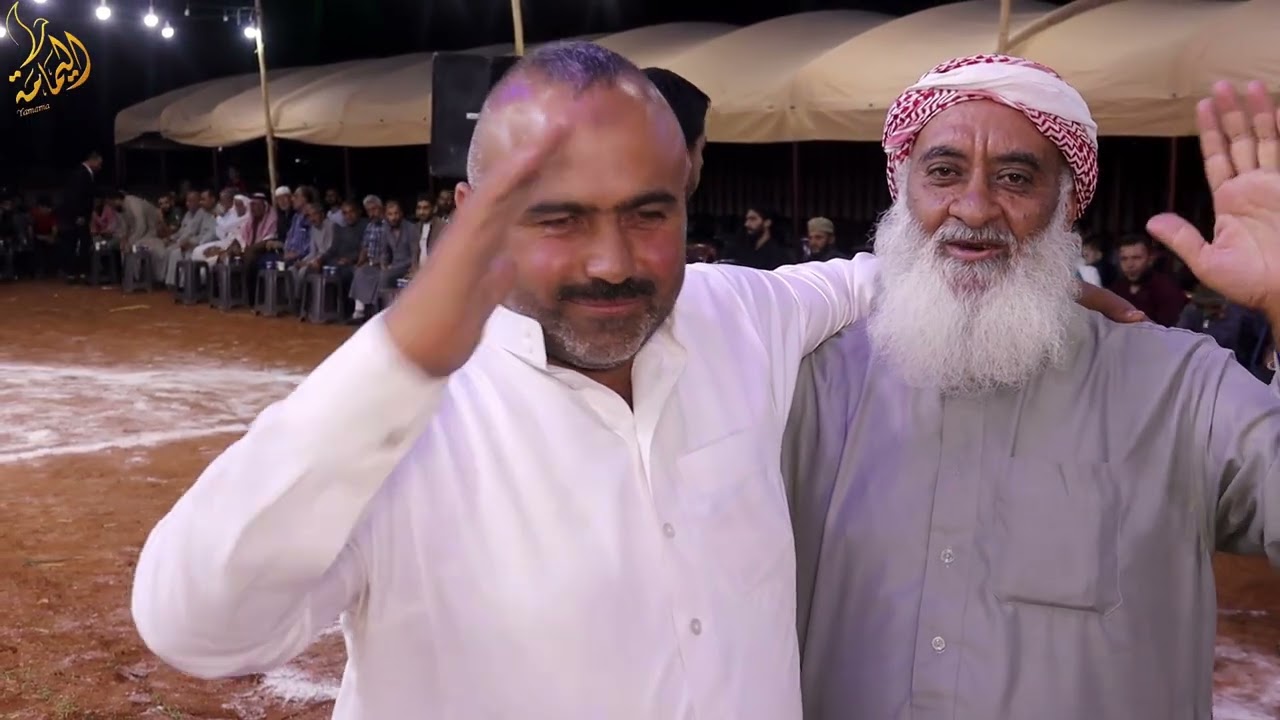 فرقة المعتصم بالله بادارة الشيخ قتيبة الزيتاني تقدم فرح العريس سراج الدين احمد فاضل علوش الجزء3