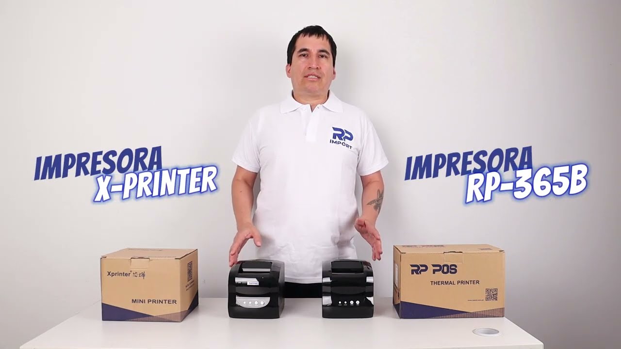 Comparación de Impresora de Etiquetas XPRINTER y RP 365B | REVIEW |UNBOXING