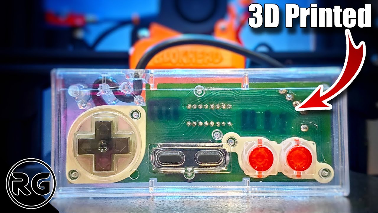 Не могу поверить, что этот контроллер NES напечатан на 3D-принтере.