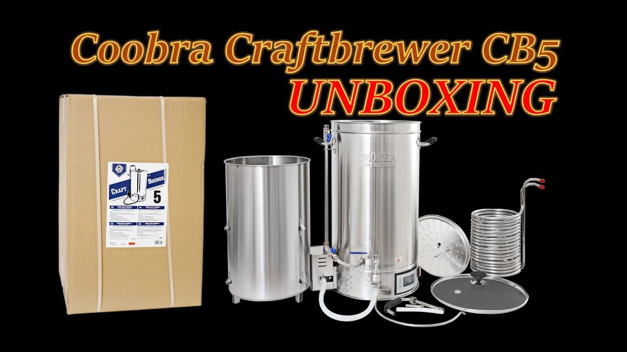 COOBRA Craftbrewer CB5 UNBOXING
