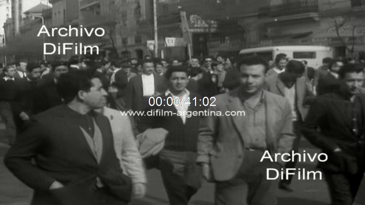 Obreros de la fabrica Fiat-Concord contra los despidos y salarios 1965