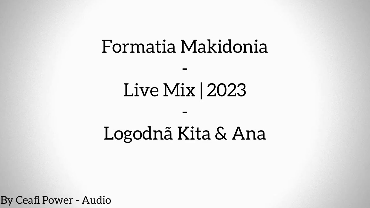Formatia Makidonia & Stelian Arãu | Nicu Zelka | Costa Daileanu - Live Mix -Logodnã Kita & Ana - 128