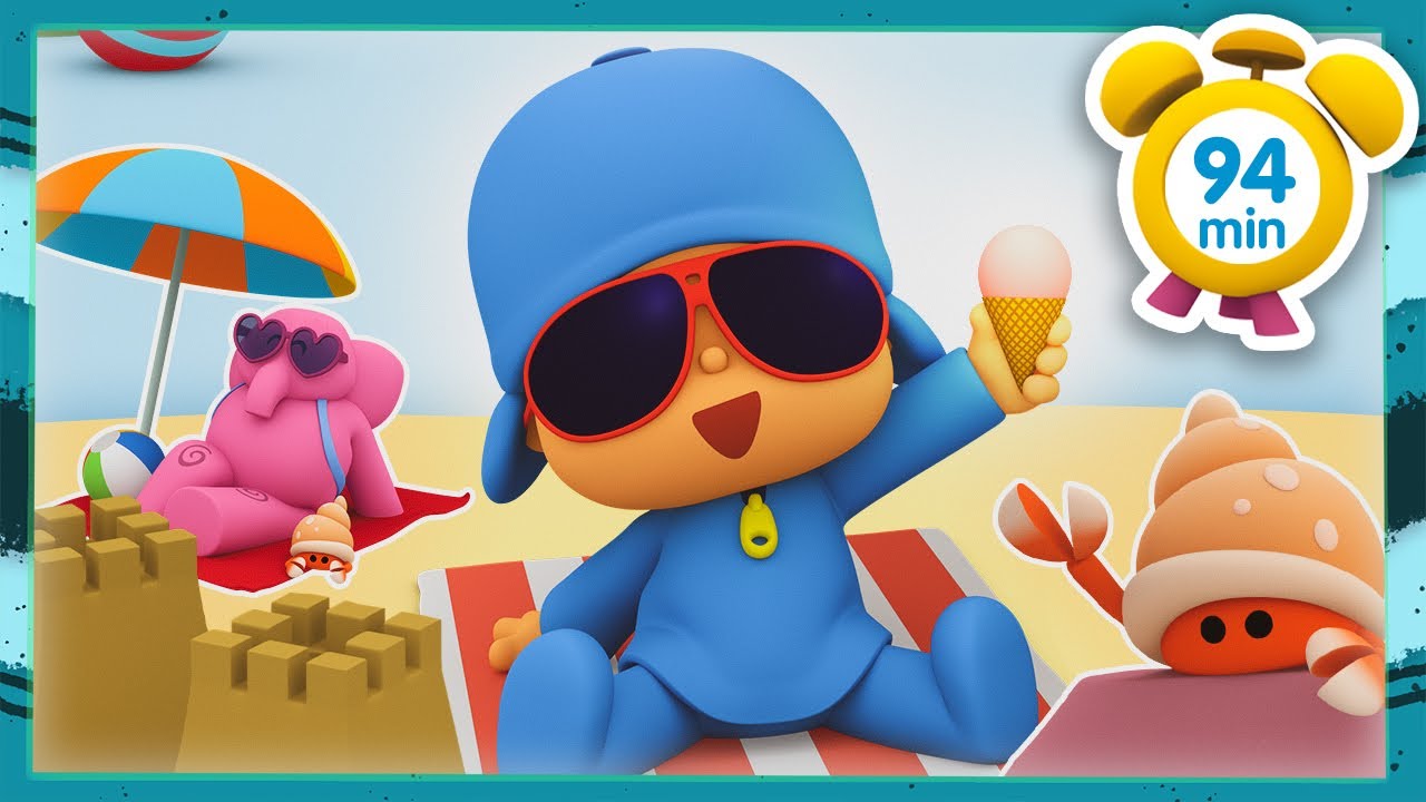 POCOYO MAGYARUL –️ ☀️NYÁRI SZÜNIDŐ⛱️ | [94 perc] Teljes Epizódok | Rajzfilm gyerekeknek