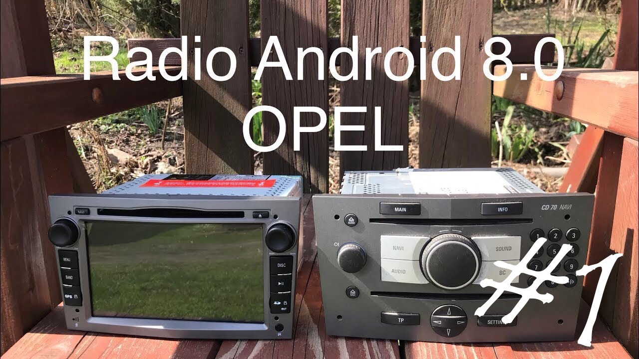 #1 OPEL Radio 2DIN Android 8.0 - unboxing