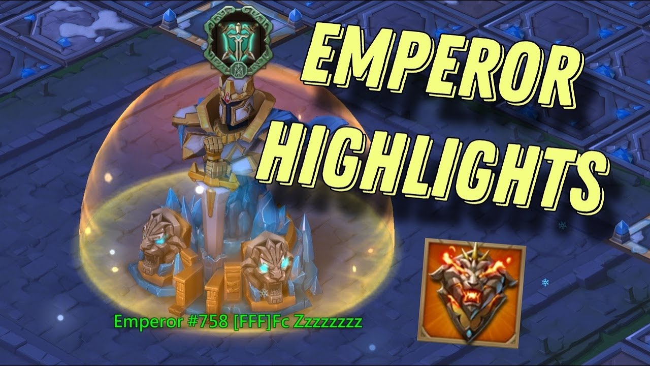 Lords Mobile - Pushing BX30 on emperor war! Fighing against Serien and T1F. Highlights