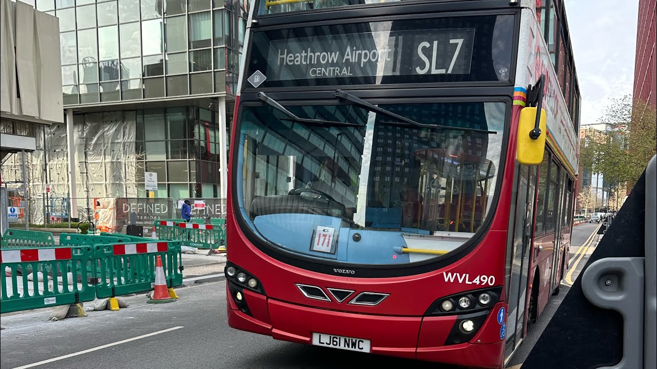 *Replaced By BD11s Soon*LJ61 NWC Go Ahead London 61Reg Volvo B9TL Wright Eclipse Gemini 2