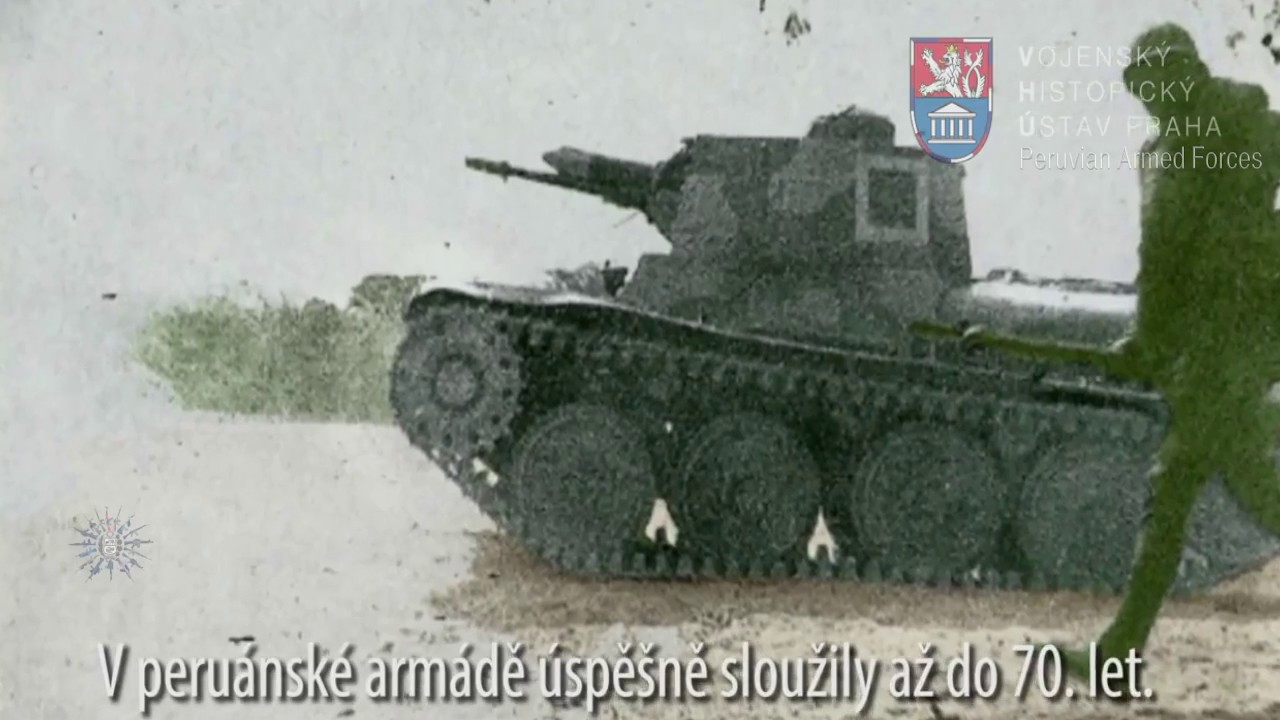 Tanque ligero LTP Campa&ntilde;a de 1941 Rep&uacute;blica Checa Reconstrucci&oacute;n