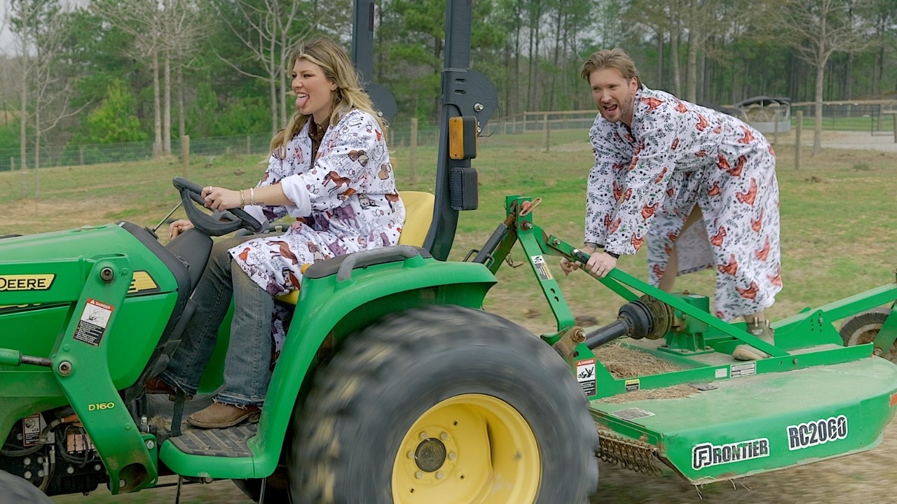 Dasha Broke My Tractor&hellip; Then Ate Horse Food 😂 | Farm Chores w/ Matt Mathews