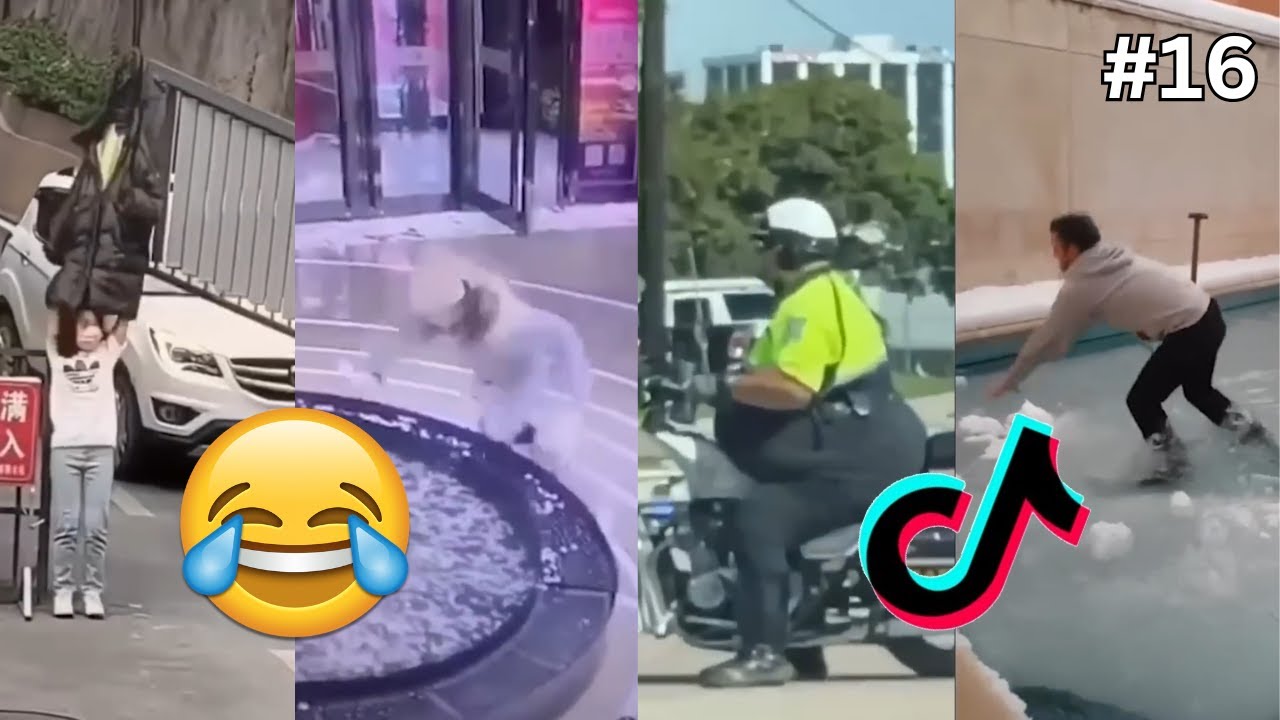 ZKUS SE NESMÁT! Přes 90% lidí to nezvádne - TikTok Vtipná Videa 2024 (kompilace #16)