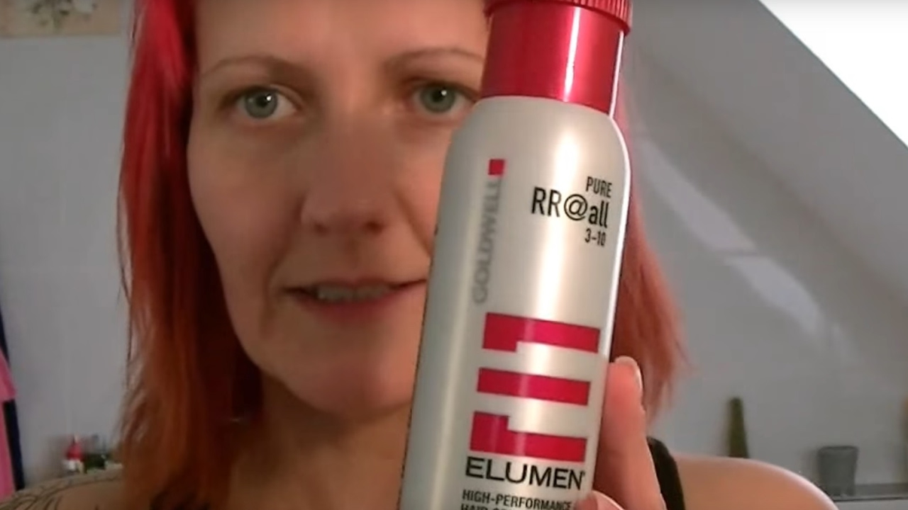 Haare färben Elumen RR@all meine Erfahrung Teil 1 I rote Haare ohne Chemie I Dye your hair red