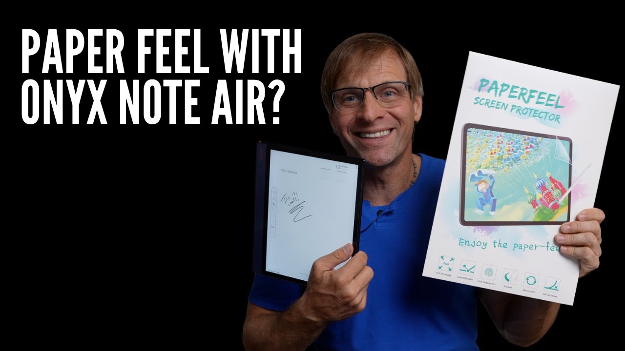 Adding A Paper Feel To The Onyx Note Air