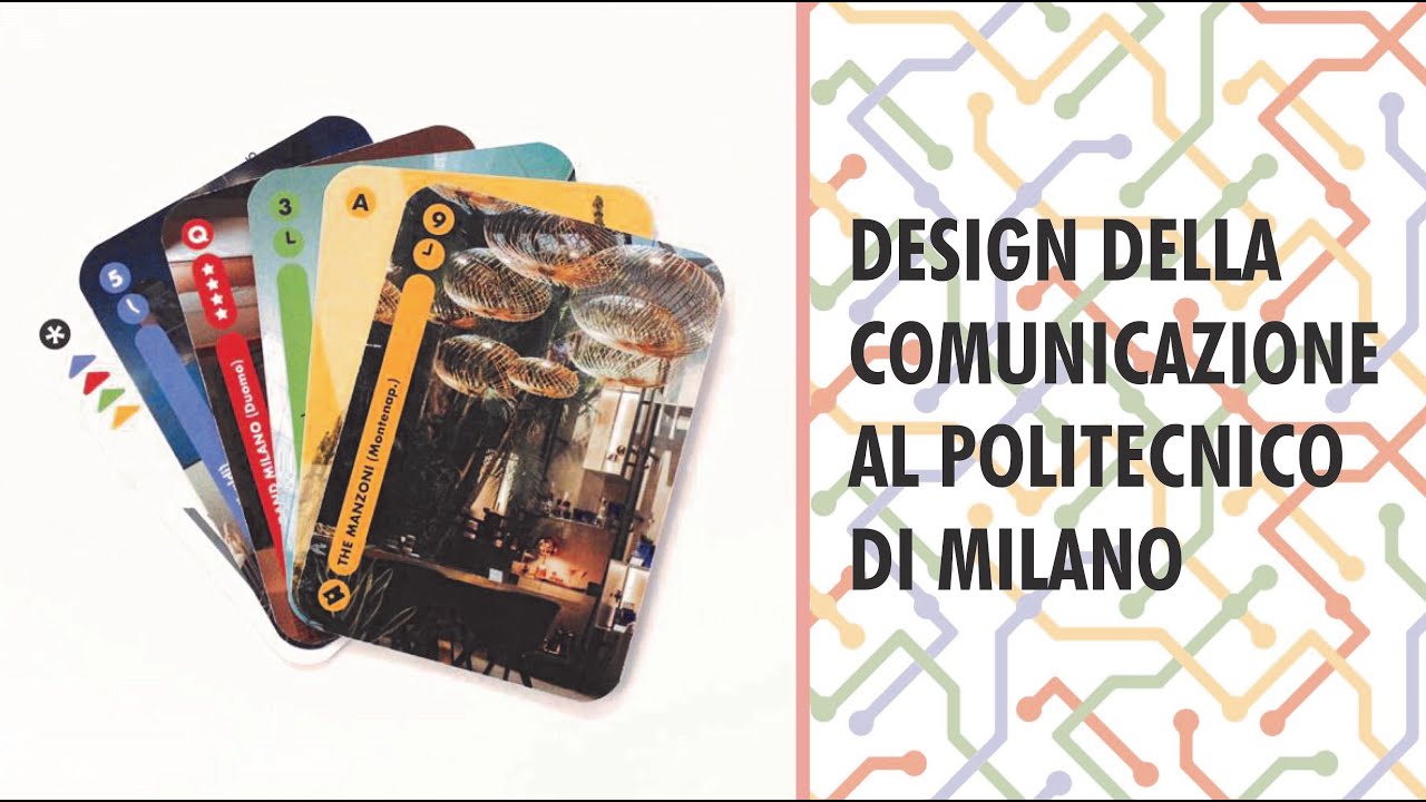DESIGN DELLA COMUNICAZIONE al Politecnico di Milano - la mia UNIVERSITA' :)