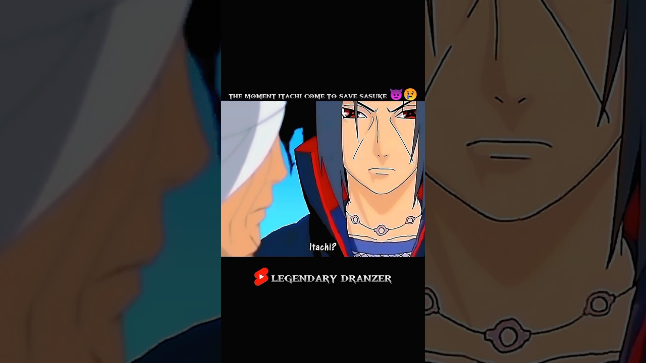 When Itachi comes to save sasuke😈😢
