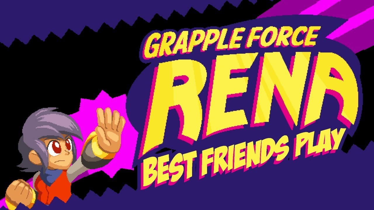 Best Friends Play Grapple Force Rena