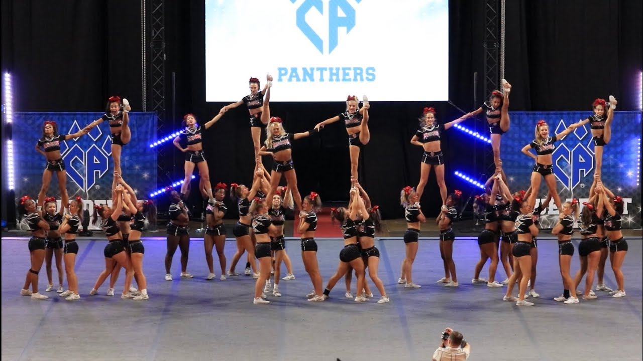 Cheer Athletics Panthers Blue Debut 2023