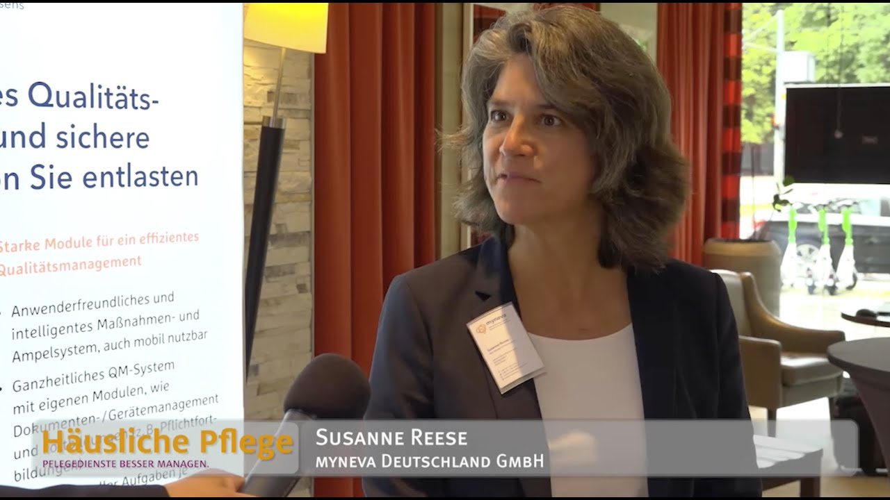 Myneva beim H&auml;usliche Pflege PDL Kongress 2021