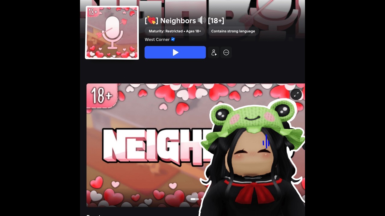 PEOPLE ARE WEIRD IN ROBLOX..  - Neighbors 18+ (Roblox Game)