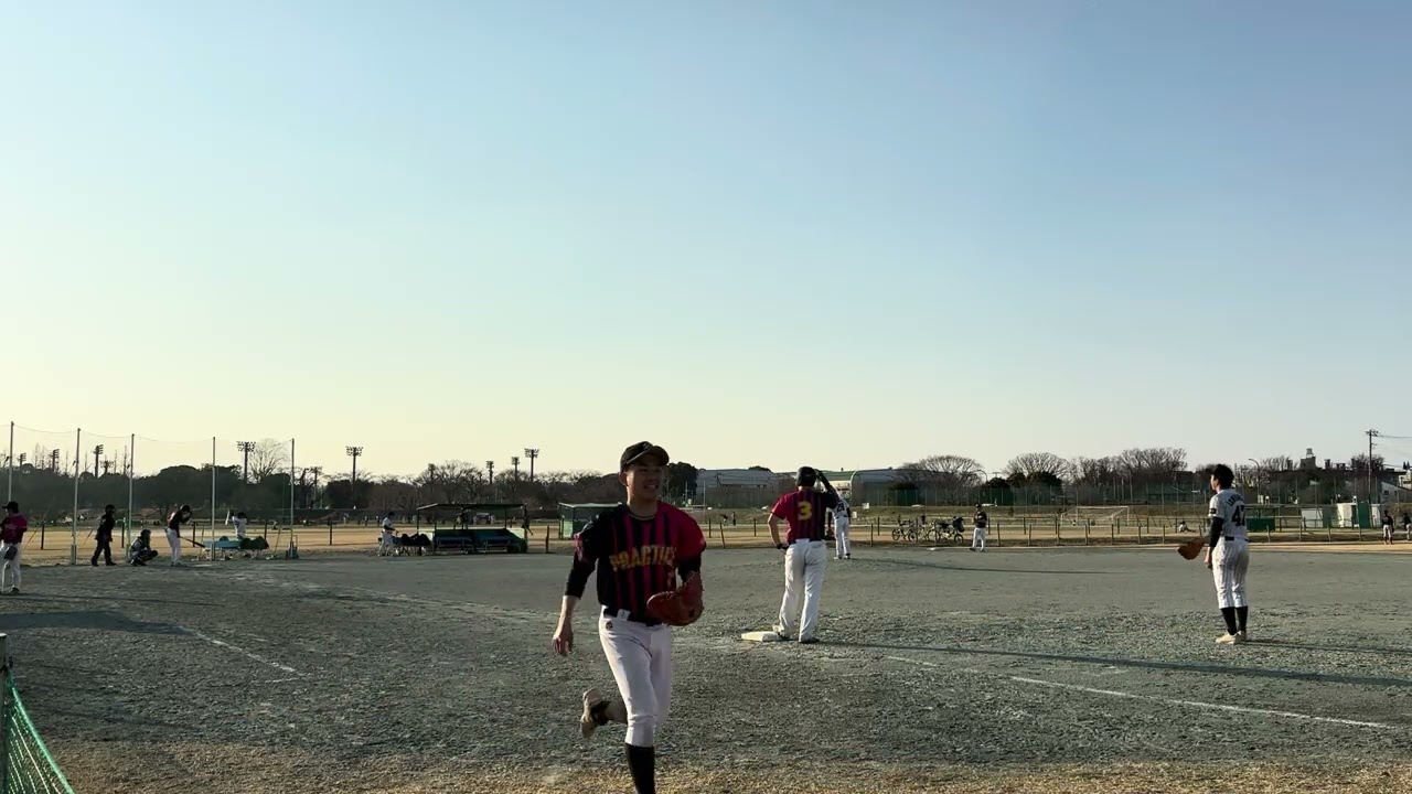 Hoshino Tigers vs 三鷹Practice 3回裏〜4回表 (2026/2/15 練習試合)