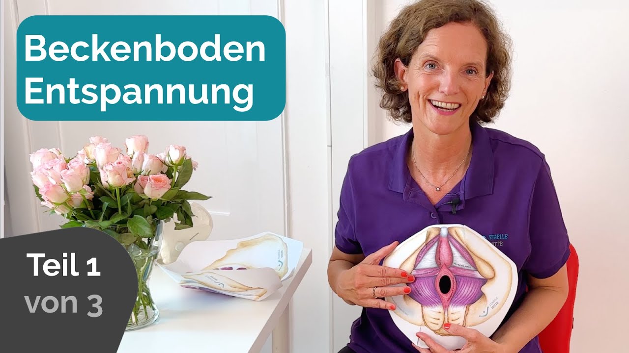 Beckenboden-Entspannung im Sitzen [1 von 3] für Alle von der Beckenbodenphysiotherapeutin
