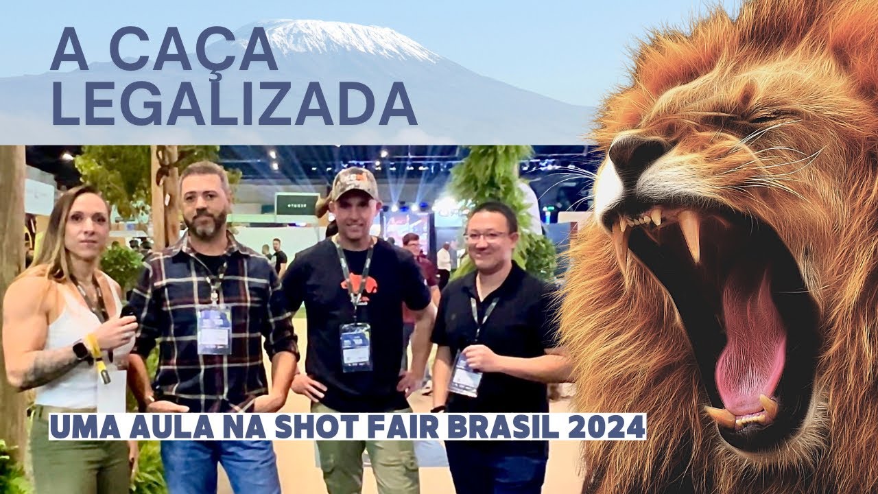 A caça legal. Cris Hunt @Crishuntbrasil e Delano Algayer @Delano Algayer | M3X Outdoor  na @TV Shot Fair Brasil