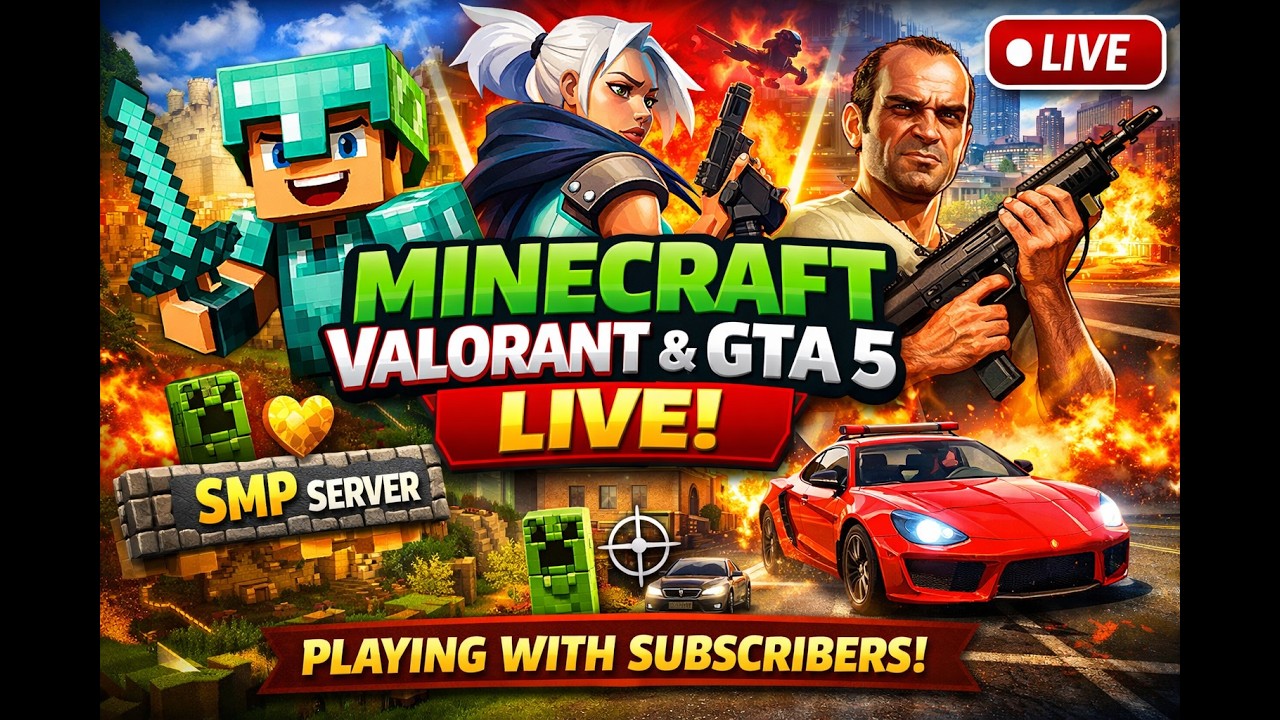 🔴Valorant LIVE WITH FIRENDS  [HINDI]