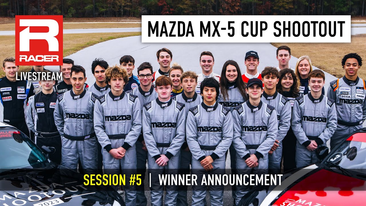 Mazda MX-5 Cup 2023 | Shootout - Celebration | Livestream