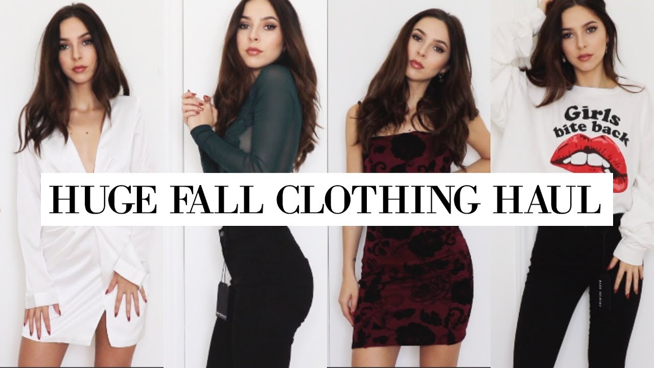 TRY ON Fall Clothing Haul 2017 | Fashion Nova