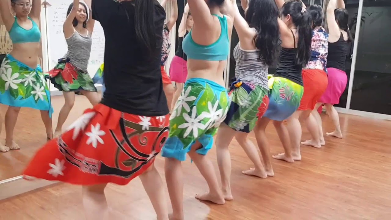 海洋舞蹈藝術-大溪地舞Tahitian dance basic 基本步
