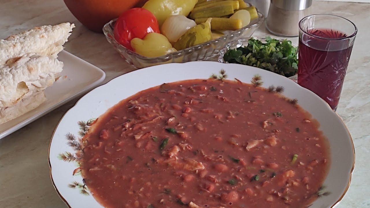 СУП ИЗ КРАСНОЙ ФАСОЛИ ПО-АРМЯНСКИ/ #լոբով ճաշ