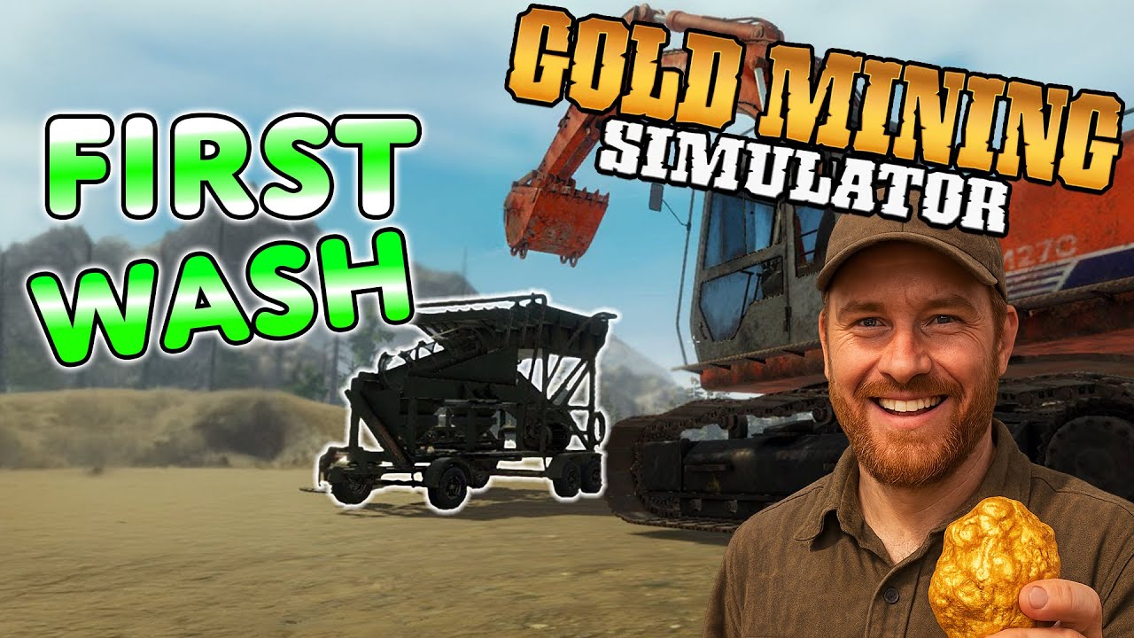 Прощай, ручной инструмент… Привет, мобильная промывочная установка! | Симулятор добычи золота
